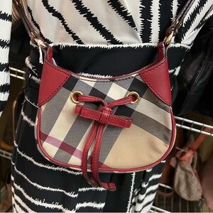 Burberry | Nova Check Micro Mini Shoulder Bag